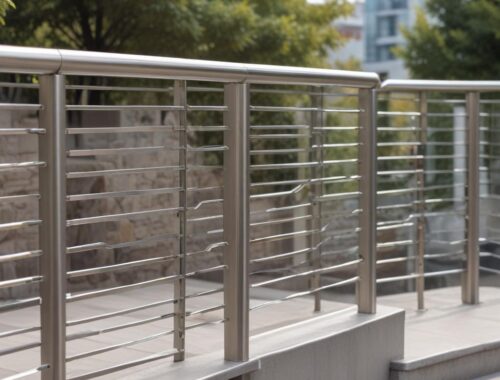 Ограждения из нержавеющей стали: виды, характеристики и монтаж