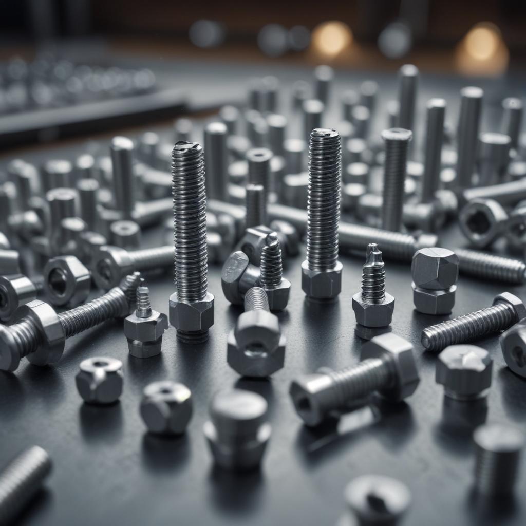 Изготовление винтов с метрической резьбой от M1.6 до M8 по индивидуальным параметрам