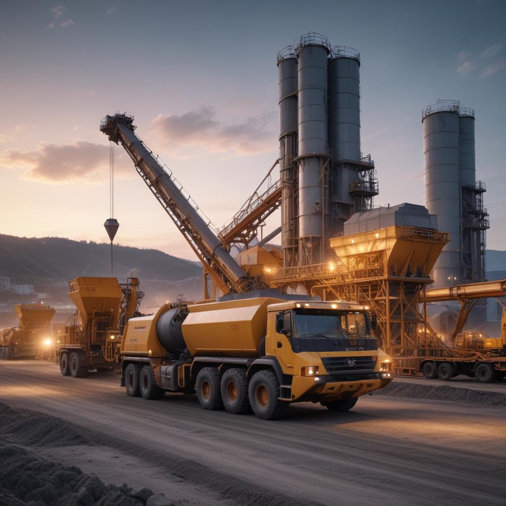 Мобильные бетонные заводы: принципы работы, конструктивные особенности и технические характеристики
