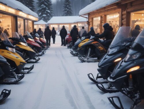 Аренда снегоходов: основные условия и требования