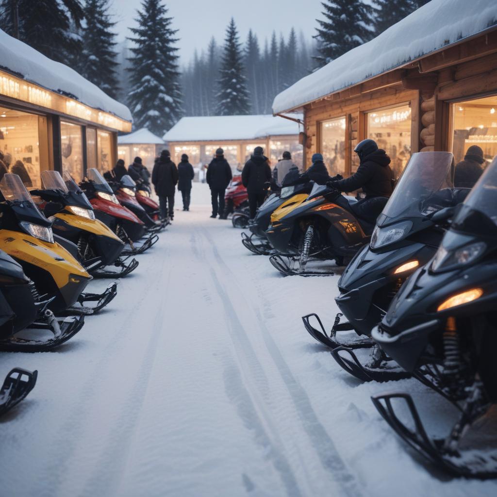 Аренда снегоходов: основные условия и требования