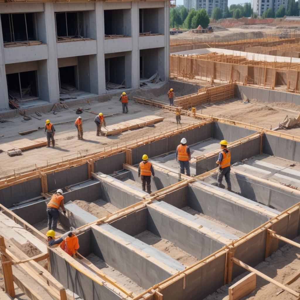 Аренда мелкощитовой опалубки: цена от 350 руб за м2 на 14 дней