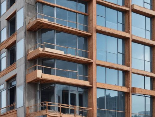 Примеры работ по установке панорамных окон для различных объектов