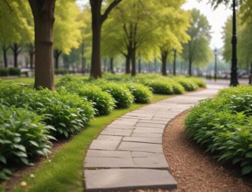 Благоустройство территорий по цене от 300 рублей за м2 Благоустройство территорий по цене от 300 рублей за м2