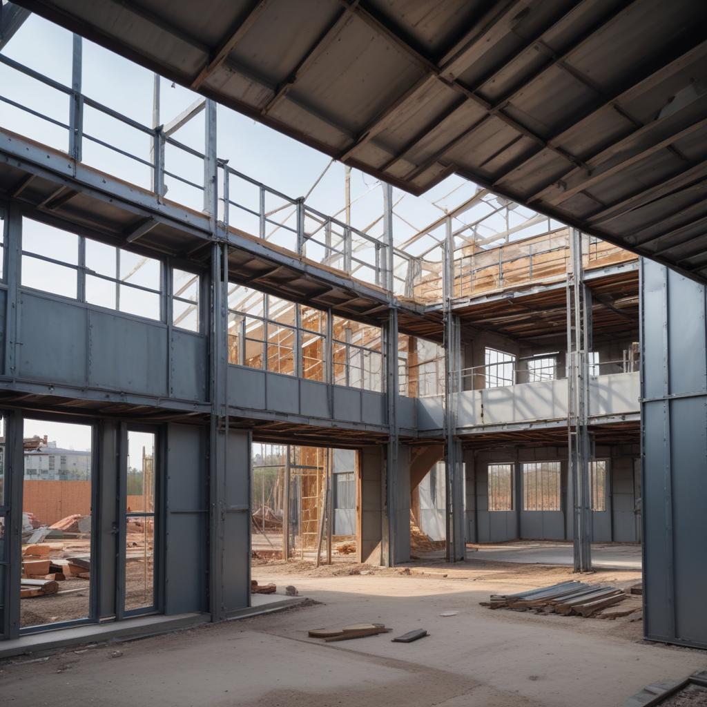 Металлоконструкции и сэндвич‑панели: современные модульные технологии в строительстве - изображение 2