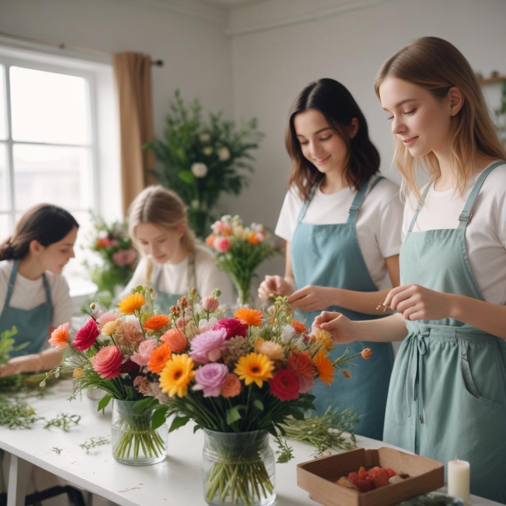 Курсы флористики для начинающих, обучение с нуля и практические навыки