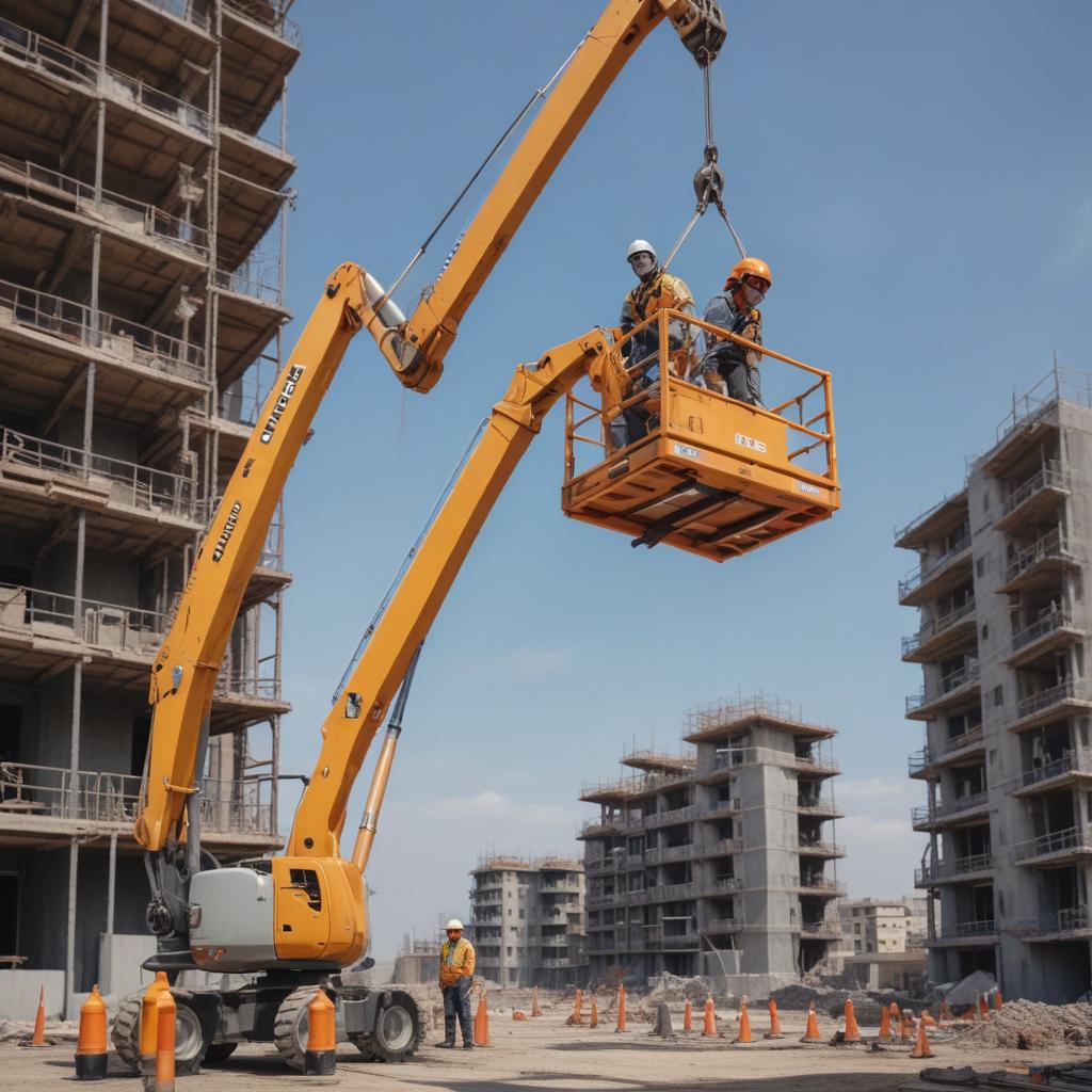 Аренда коленчатого подъёмника: принципы выбора, условия и безопасность эксплуатации