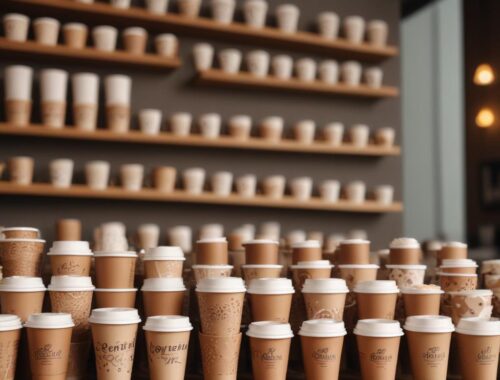 Бумажные стаканчики для кофе: виды и параметры выбора