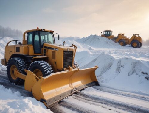 Бульдозерные и снегоуборочные отвалы: назначение, конструктивные особенности и эксплуатационные параметры