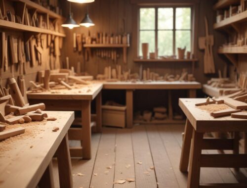 Столярная мастерская по обработке древесины Столярная мастерская по обработке древесины