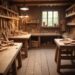 Столярная мастерская по обработке древесины