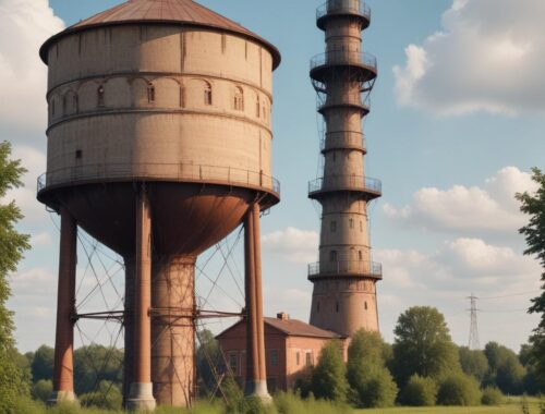 Водонапорная башня Рожновского: конструктивные характеристики и применение Водонапорная башня Рожновского: конструктивные характеристики и применение