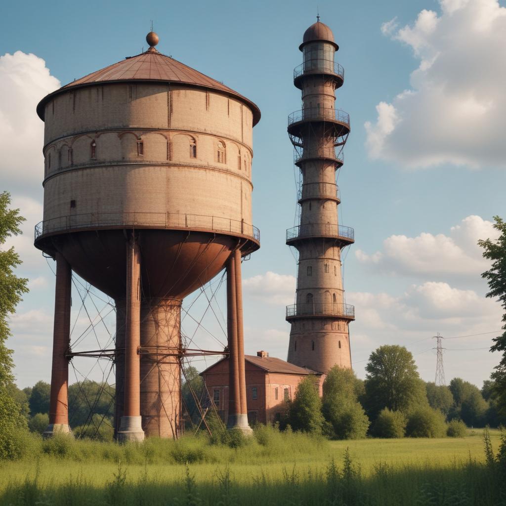Водонапорная башня Рожновского: конструктивные характеристики и применение
