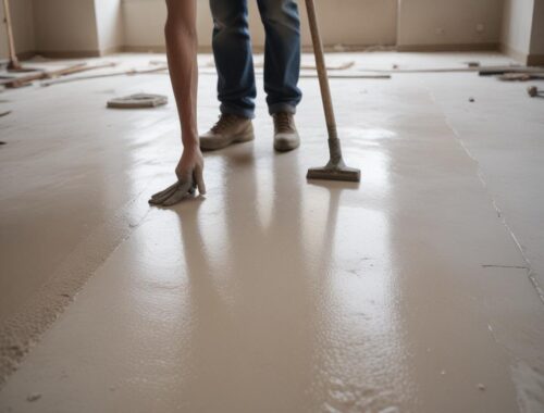 Устройство стяжки пола в квартире: технология, сроки и ориентировочная цена за квадратный метр Устройство стяжки пола в квартире: технология, сроки и ориентировочная цена за квадратный метр