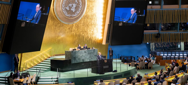 Глава ООН предупреждает о том, что мир погружается в хаос по мере распространения безнаказанности и непредсказуемости