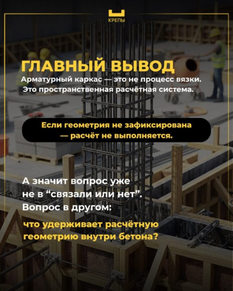 Арматурный каркас - это не «железо в бетоне» и не просто вязка прутьев. | Интересный контент в группе КРЕПЫ в ОК (Одноклассники)