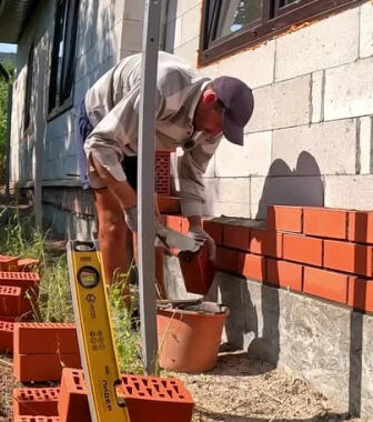 Облицовка дома кирпичом. | Интересный контент в группе Профессия созидатели в ОК (Одноклассники) Облицовка дома кирпичом. | Интересный контент в группе Профессия созидатели в ОК (Одноклассники)