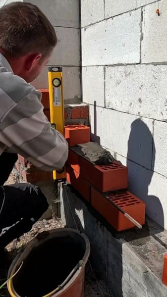 Просчитал и вывел стену пристройки под уровень дома. | Интересный контент в группе Профессия созидатели в ОК (Одноклассники)