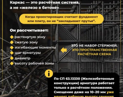 Арматурный каркас — это не «железо в бетоне» и не просто вязка прутьев. | Интересный контент в группе КРЕПЫ в ОК (Одноклассники)