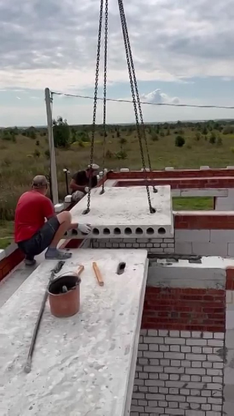 Перекрываем дом | Интересный контент в группе Профессия созидатели в ОК (Одноклассники)