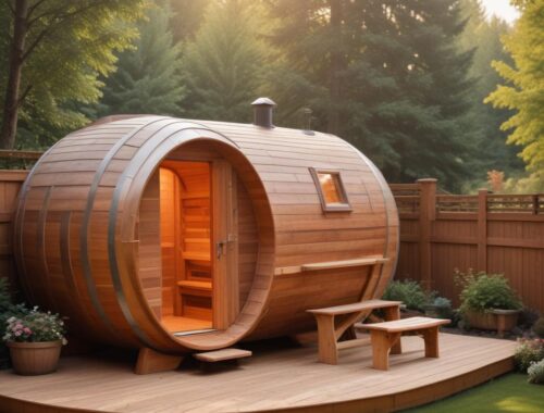 Овальная баня-бочка под ключ: проекты и цены Овальная баня-бочка под ключ: проекты и цены