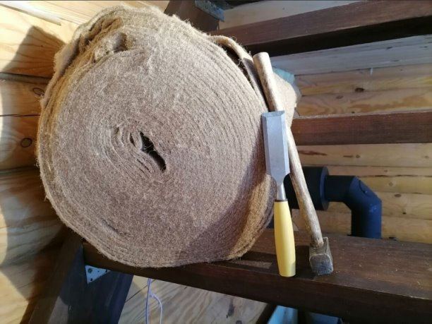 Джутовая хитрость плохо сработала, тепло все таки уходит. | Интересный контент в группе Даня на даче: строю и показываю! в ОК (Одноклассники)