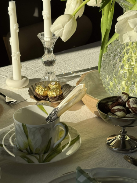 Весенняя сервировка: свежесть и нежные краски 🌿🌷 | Интересный контент в группе Affelandra в ОК (Одноклассники)