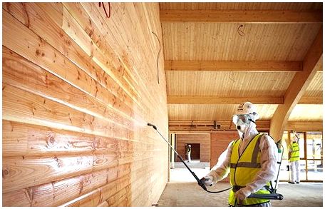 Порядок обработки бруса антисептиком