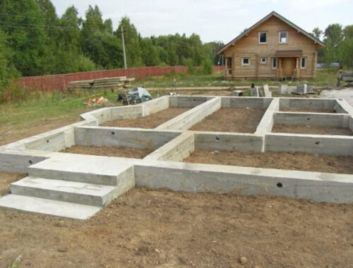 Мелкозаглубленный фундамент на пучинистом грунте