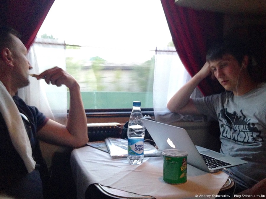 На поезде из Хабаровска в Комсомольск-на-Амуре и обратно