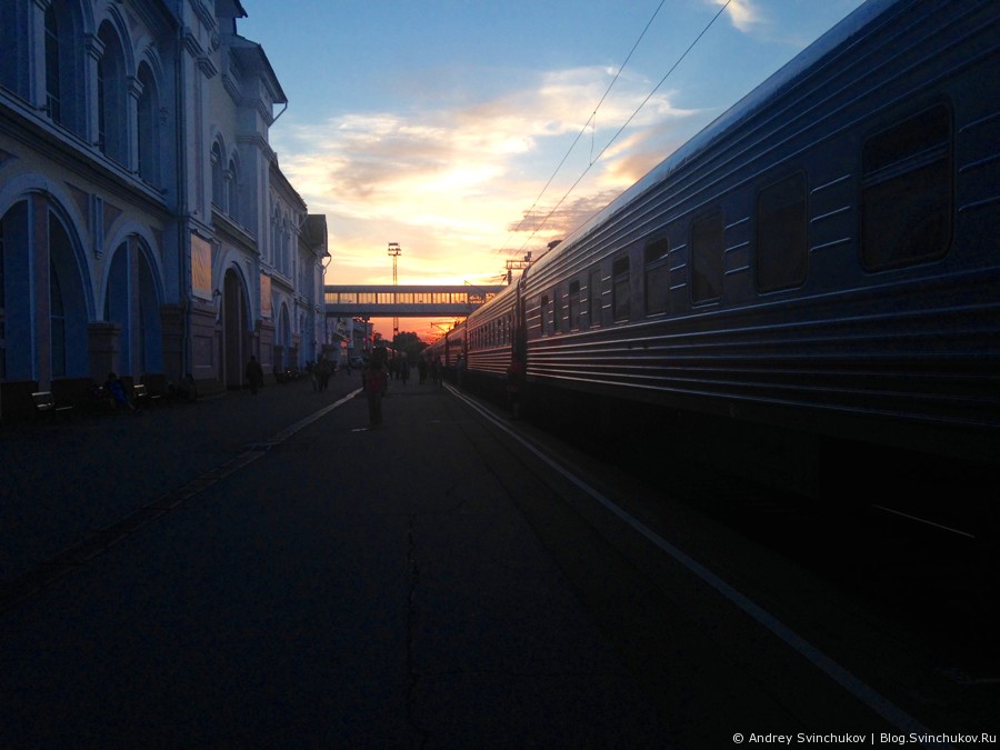 На поезде из Хабаровска в Комсомольск-на-Амуре и обратно