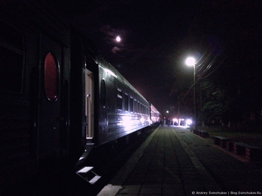 На поезде из Хабаровска в Комсомольск-на-Амуре и обратно