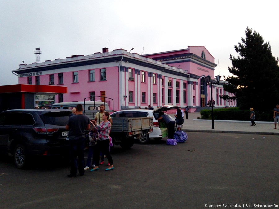 На поезде из Хабаровска в Комсомольск-на-Амуре и обратно